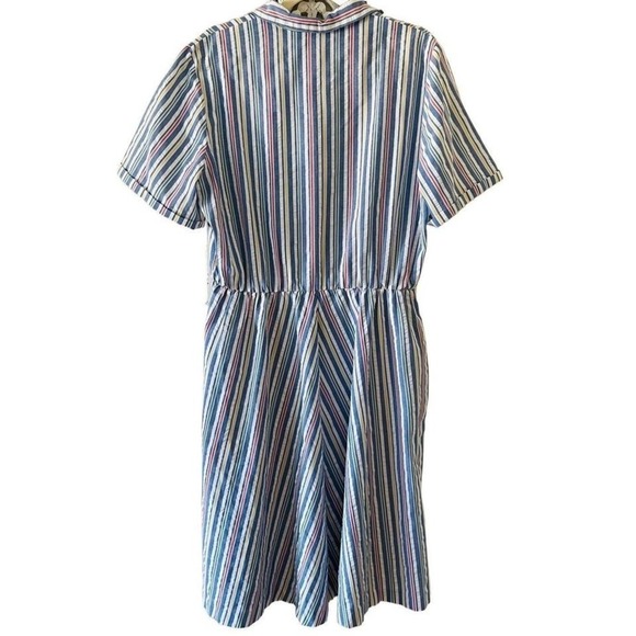 D1 VTG Elinor Carolina Maid Midi Button Up Dress - Picture 8 of 8